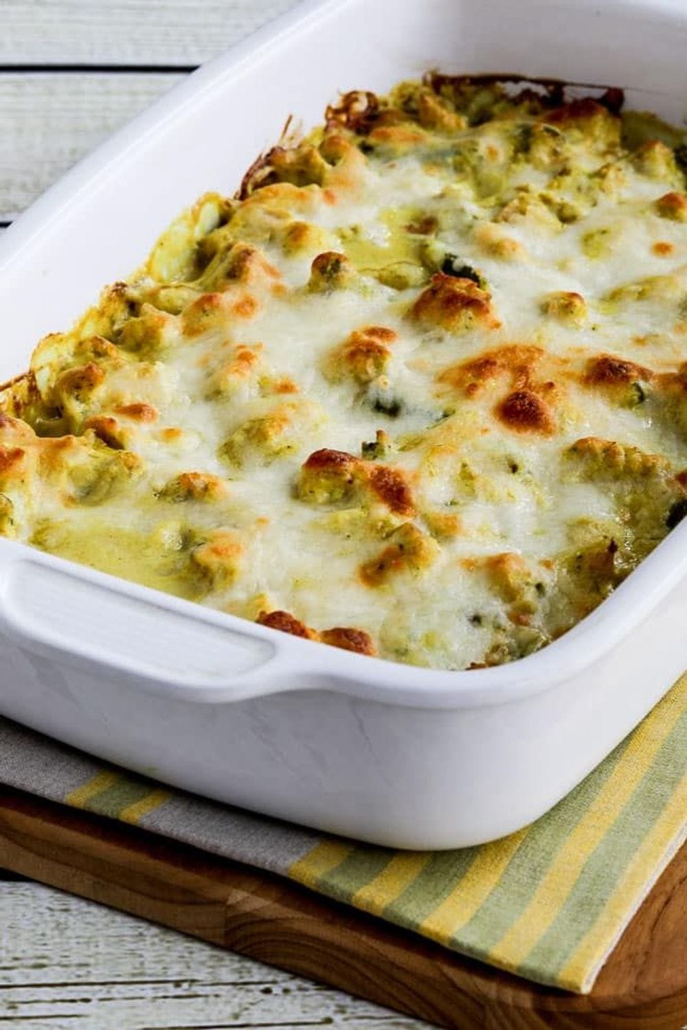 Chicken & Asparagus Bake With Creamy Cheese & Curry Sauce