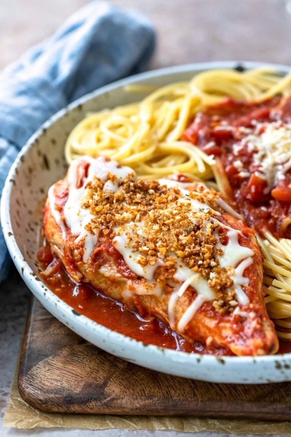 Crockpot Chicken Parmesan