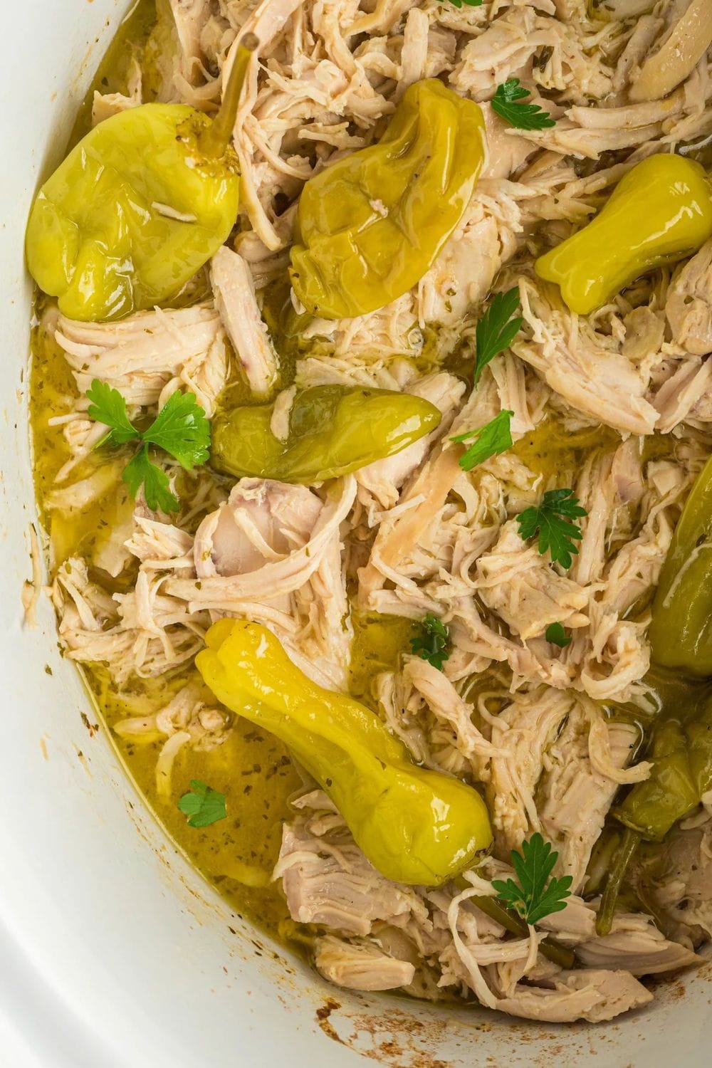 Crockpot Mississippi Chicken