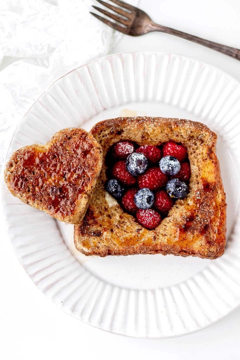 Heart-Shaped French Toast