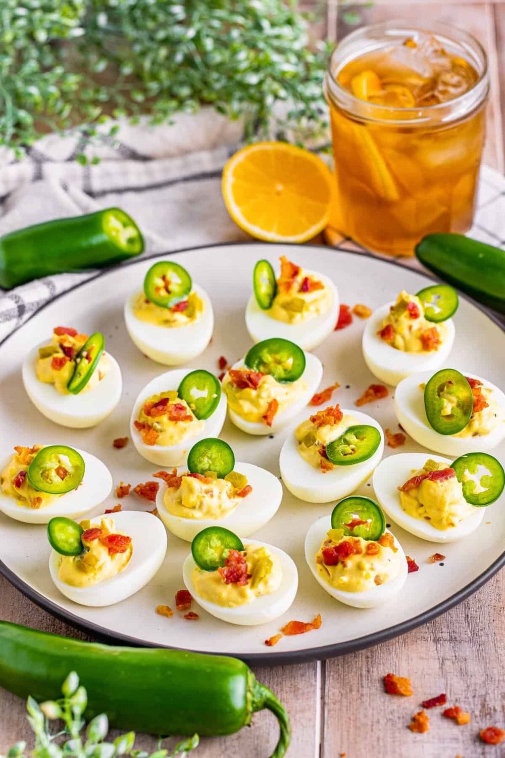 Jalapeño Popper Deviled Eggs