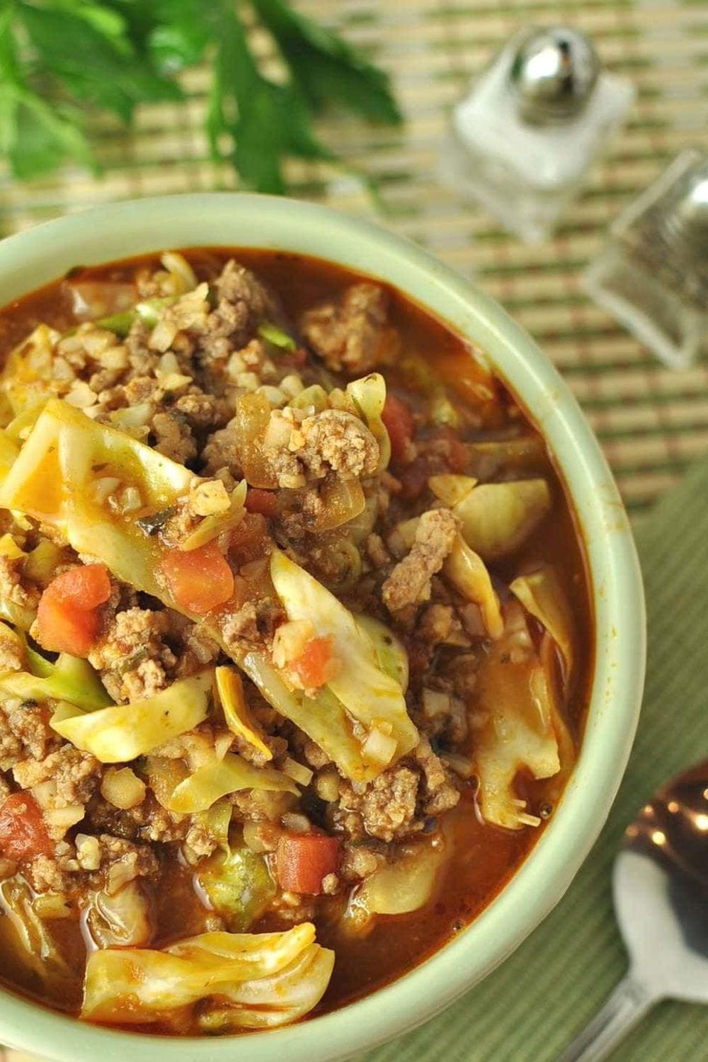 Keto Cabbage Roll Soup Recipe