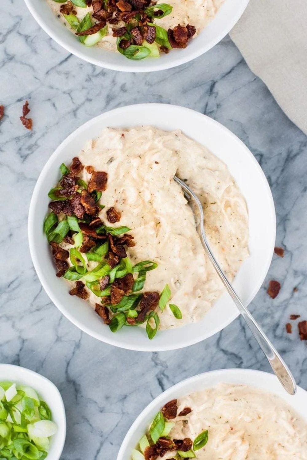 Keto Creamy Garlic Chicken Freezer Meal