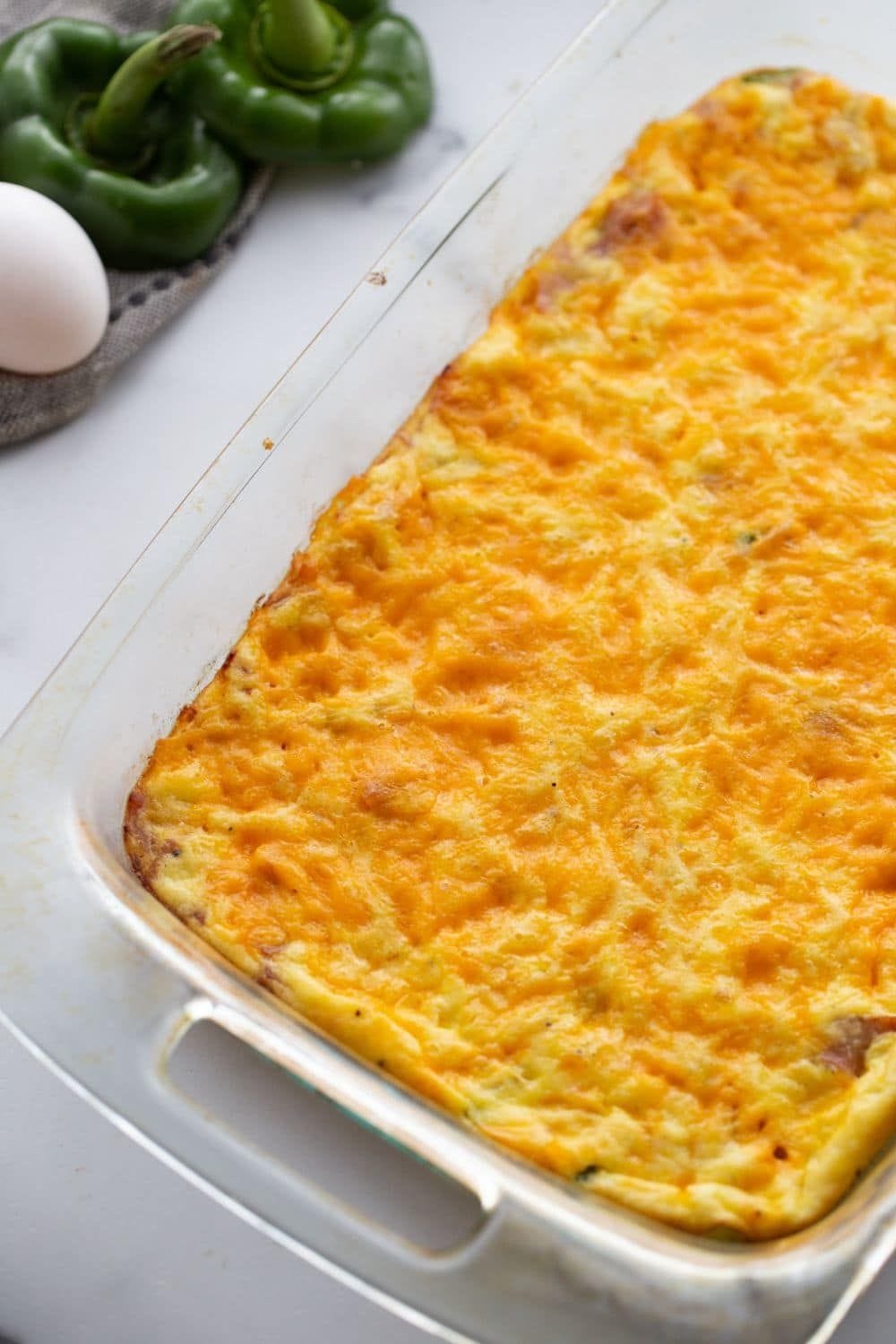 Low Carb Breakfast Casserole With Ham