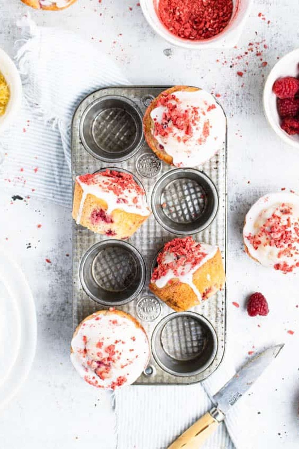 Raspberry Lemon Muffins