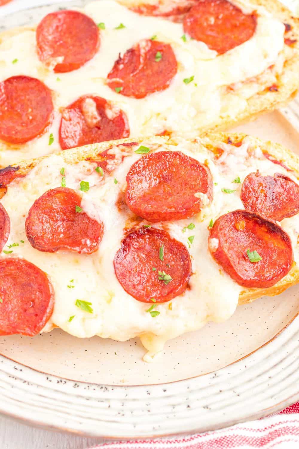 Air Fryer French Bread Pizza