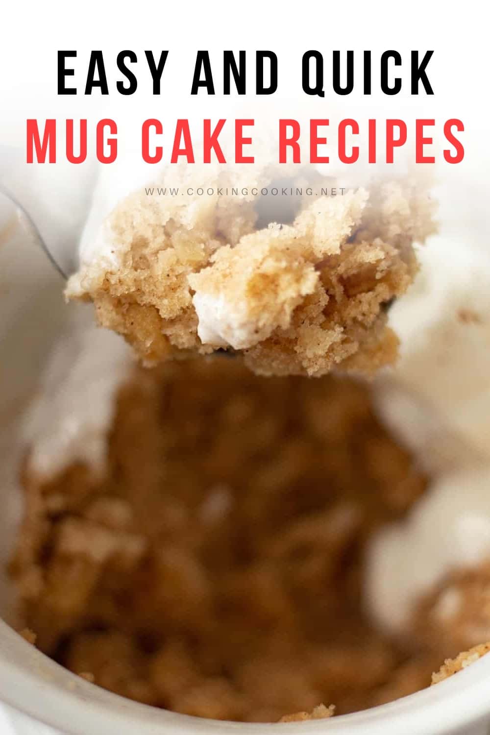 Apple Mug Cake