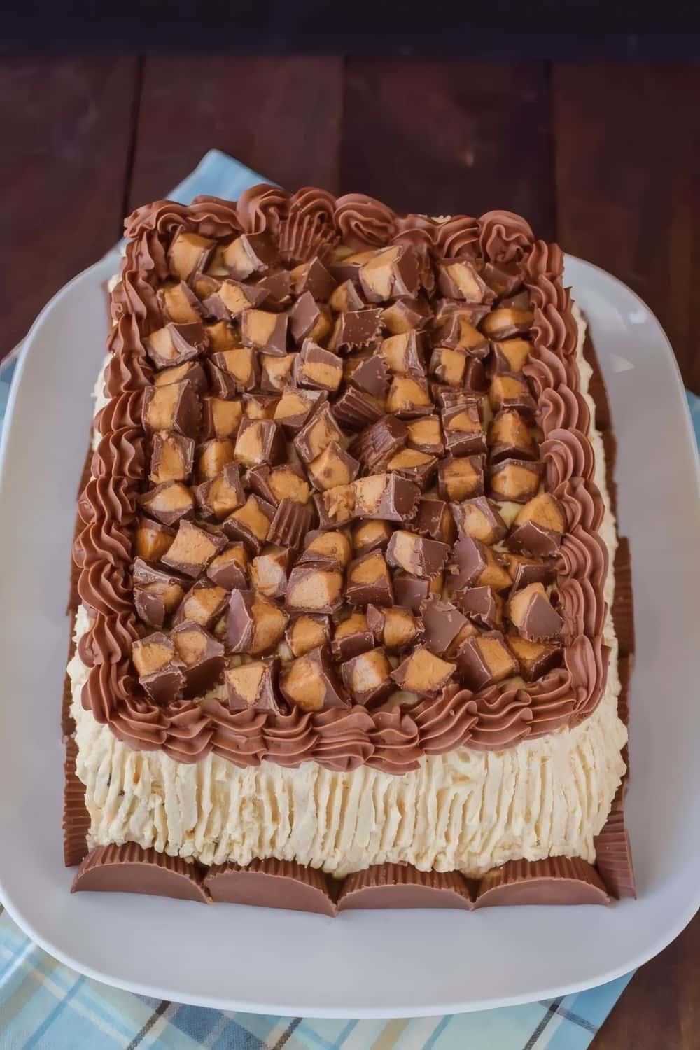 Best Reese’s Chocolate Peanut Butter Cake