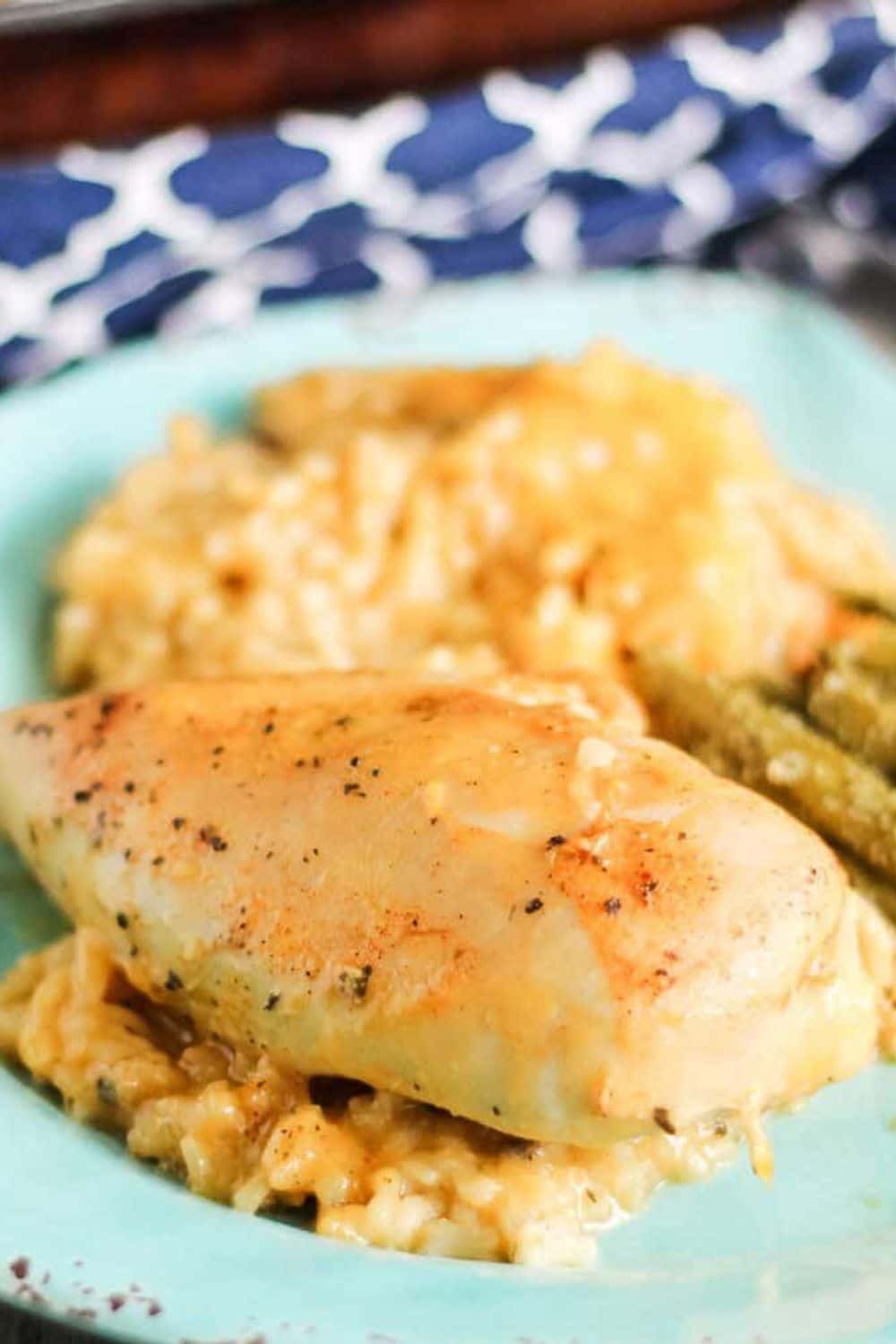 Cheesy Chicken and Rice Casserole