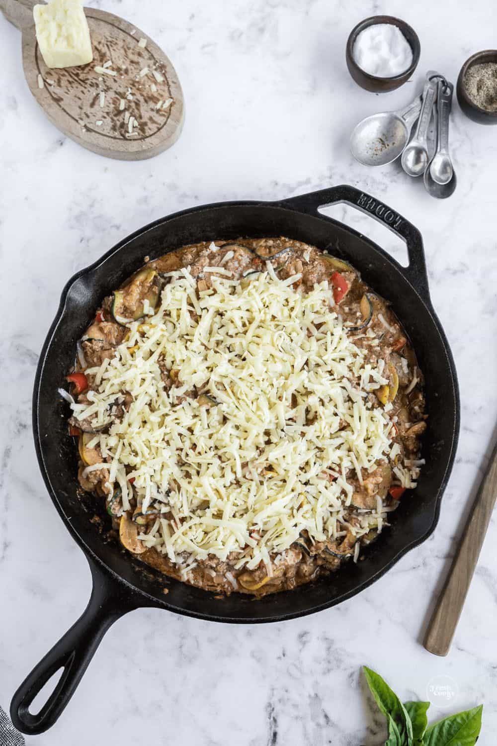 Ground Beef Zucchini Casserole