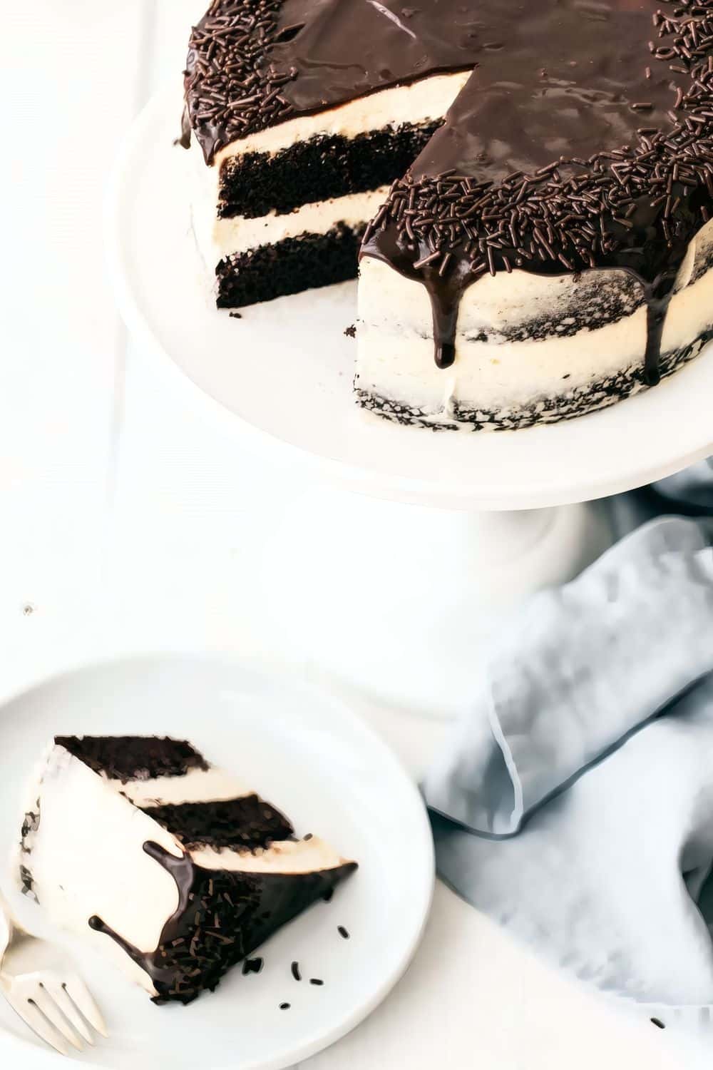 Guinness Chocolate Cake with Irish Buttercream