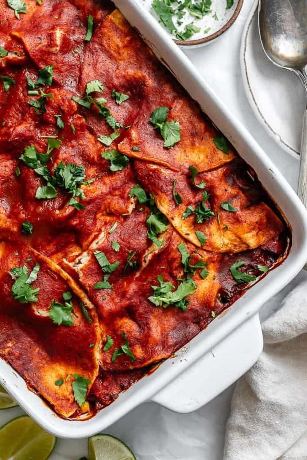 Healthy Enchilada Casserole