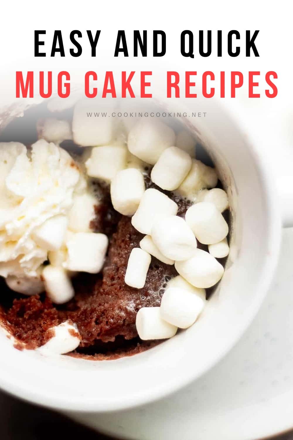 Hot Chocolate Mug Cake