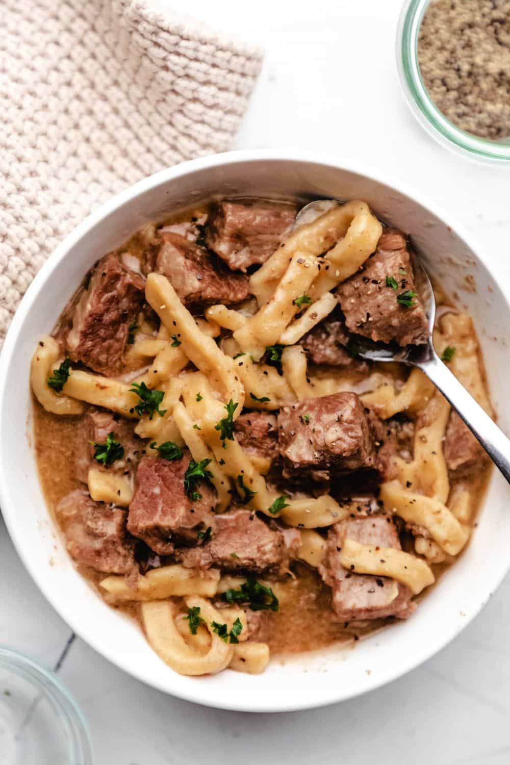 Instant Pot Beef and Noodles