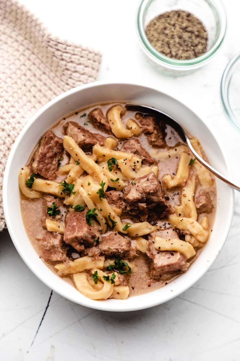 Instant Pot Beef and Noodles