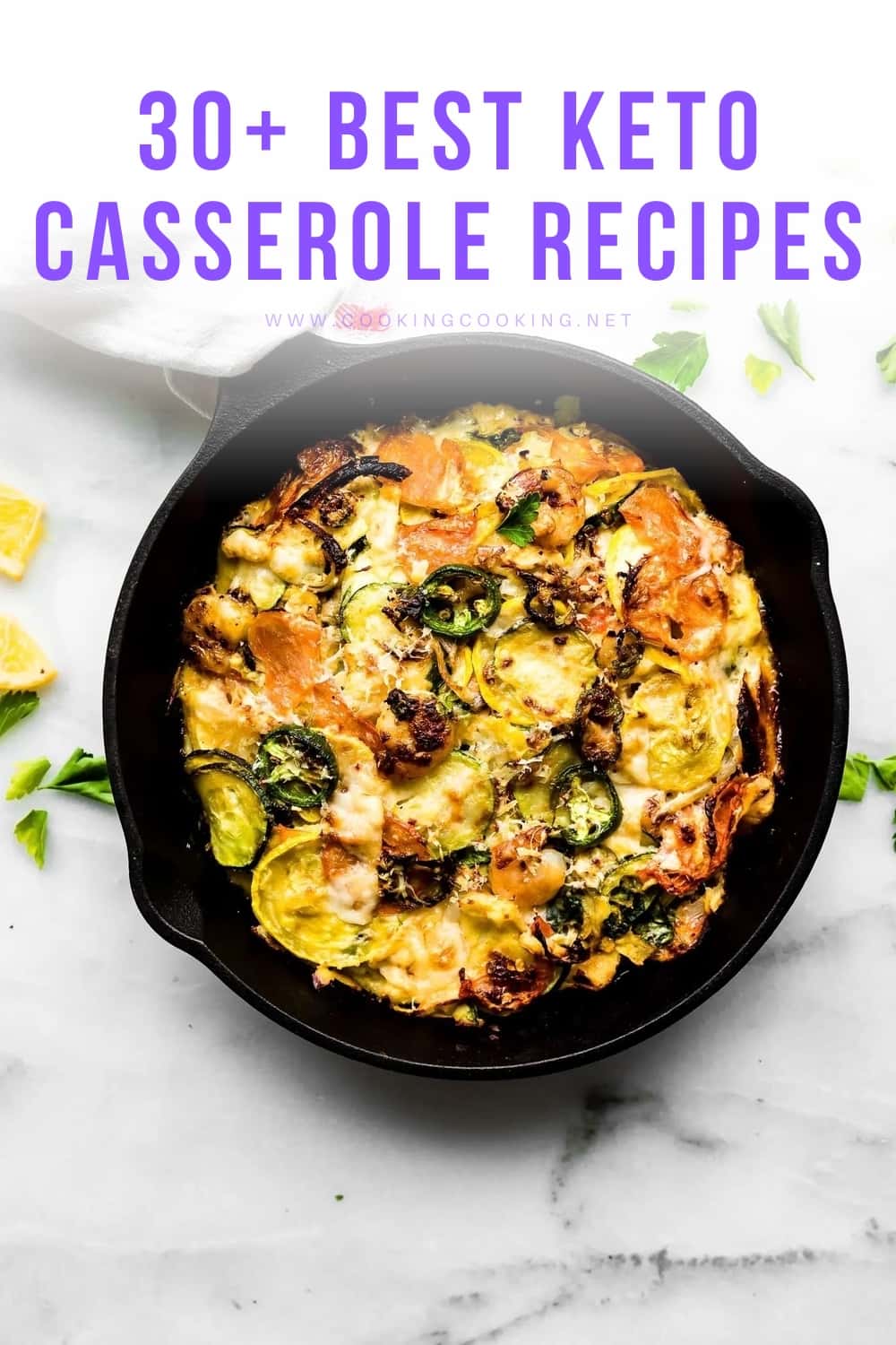 Jalapeno Shrimp & Veggie Easy Keto Bake