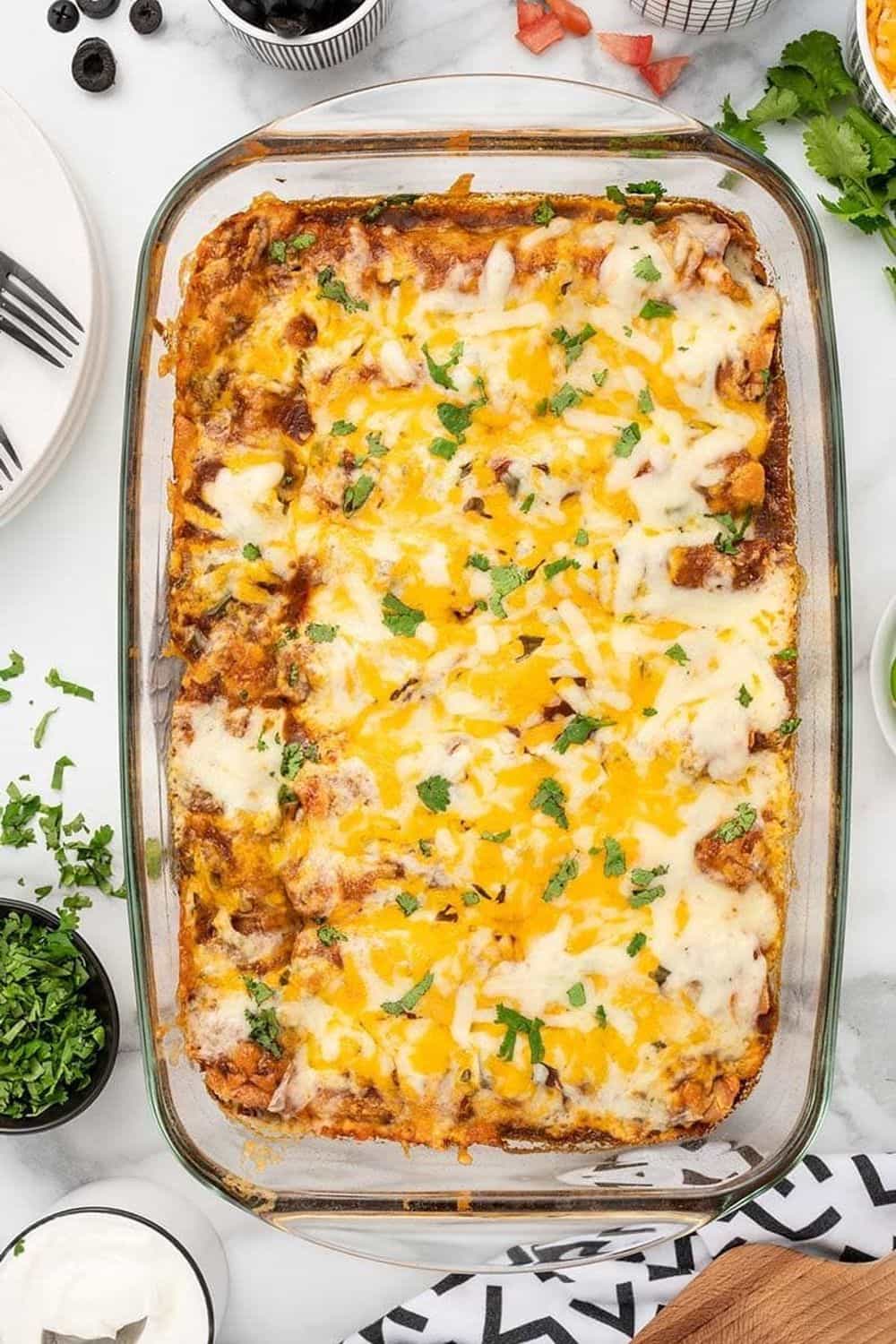 Lazy Enchiladas Casserole