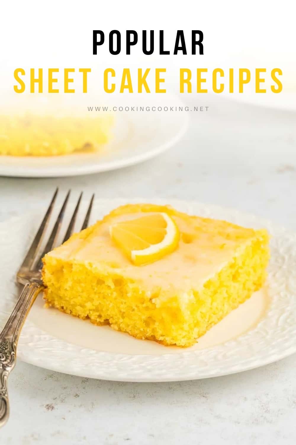 Lemon Sheet Cake