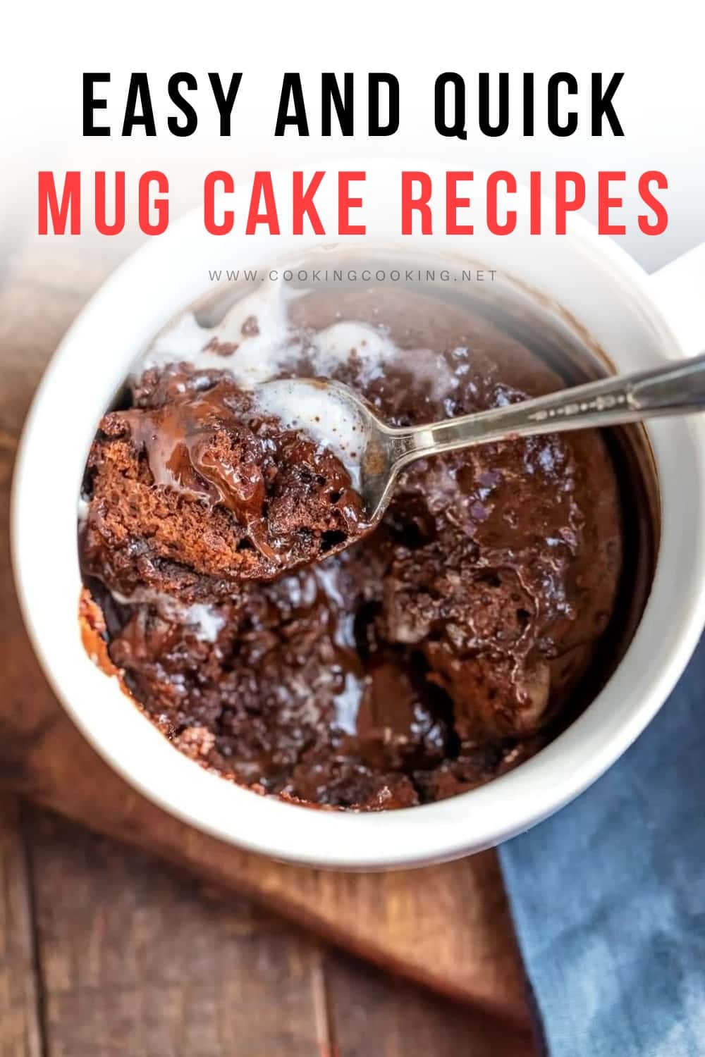 Molten Chocolate Mug Cake