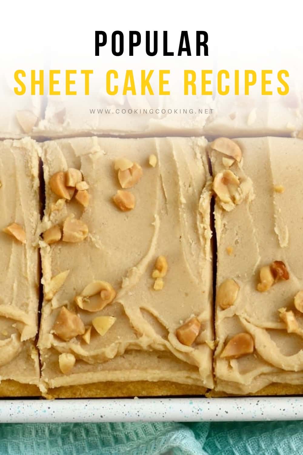 Peanut Butter Sheet Cake