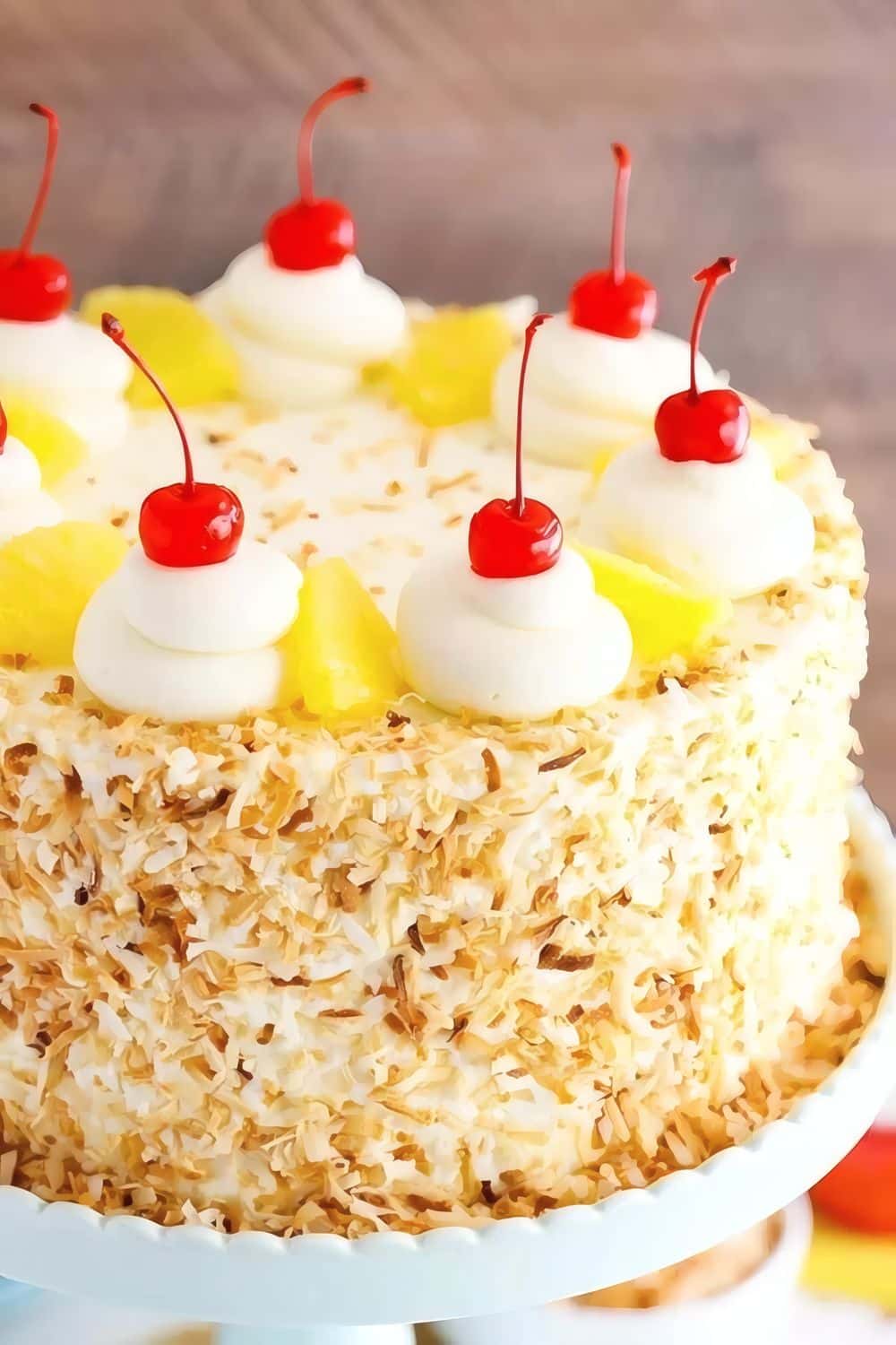 Pina Colada Layer Cake