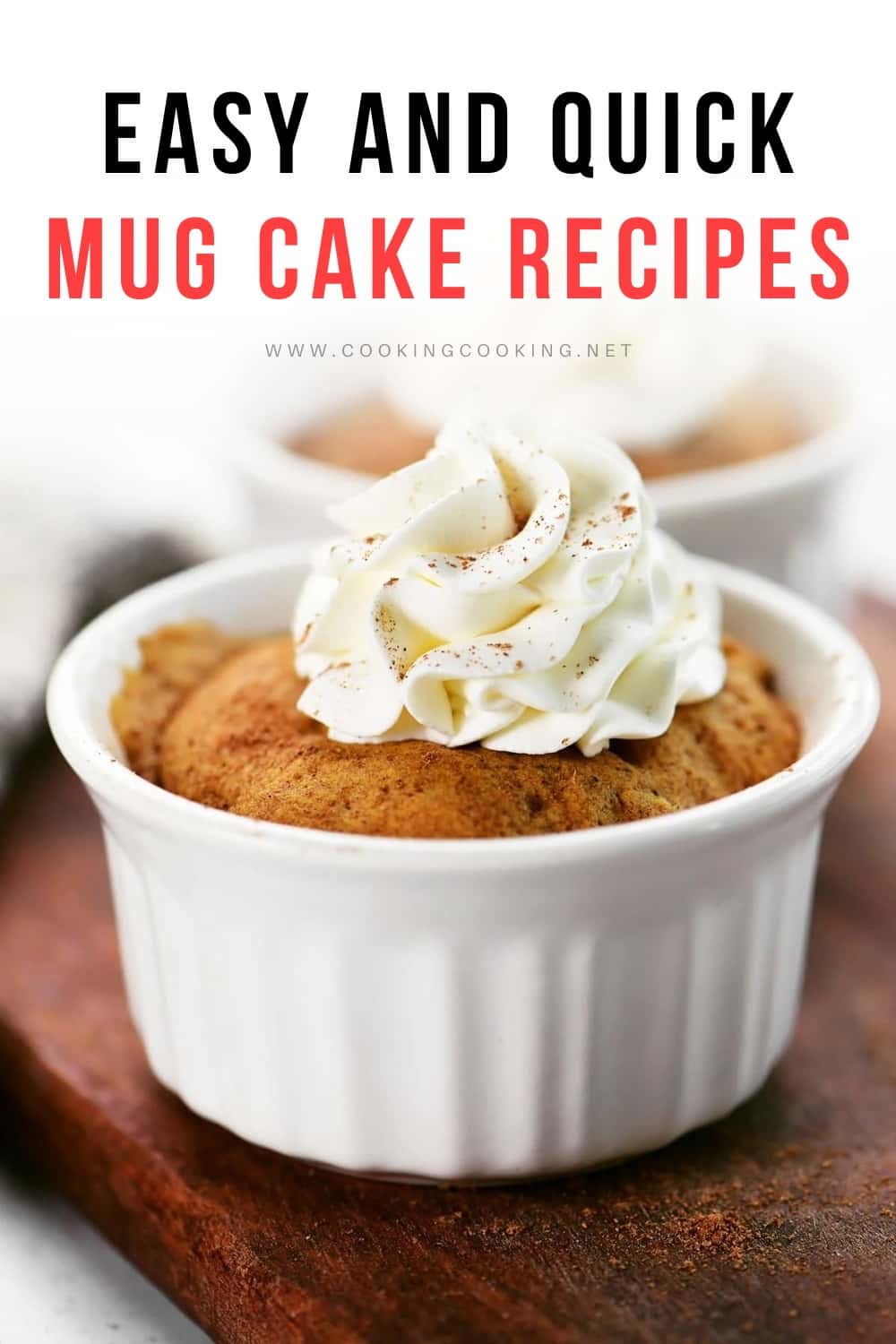 Pumpkin Mug Cake