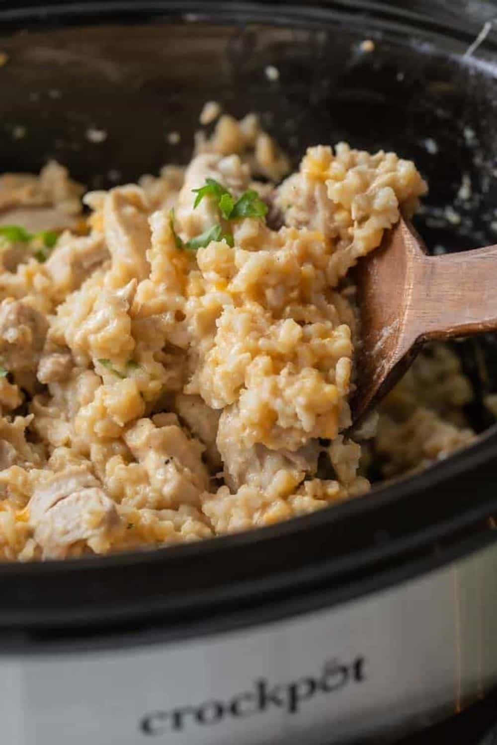 Slow Cooker Chicken and Rice