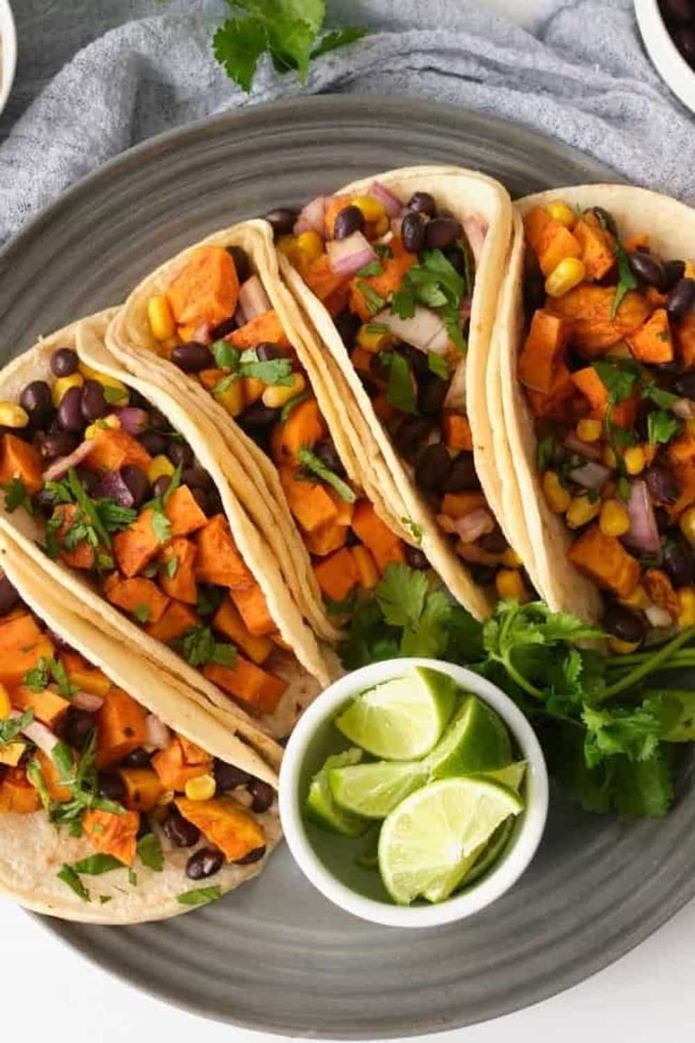 Sweet Potato and Black Bean Tacos