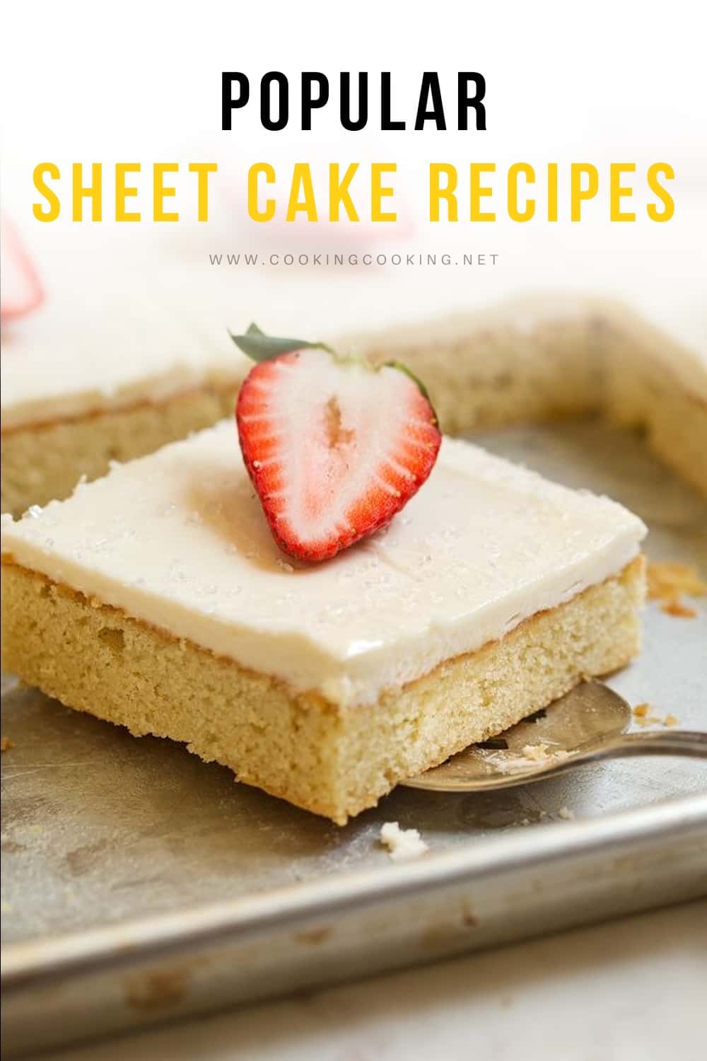 Vanilla Sheet Cake